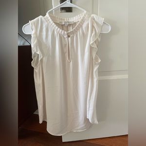 Loft white Blouse size S
